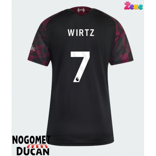 Liverpool Florian Wirtz #7 Rezervni Dres Ženska 2026-27 Kratak Rukav Liverpool Florian Wirtz #7 Rezervni Dres Ženska 2026-27 Kratak Rukav