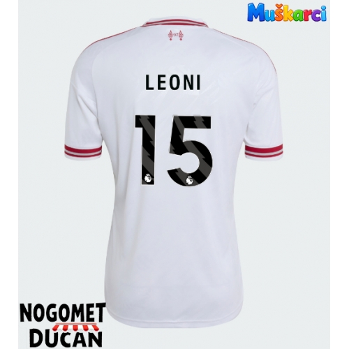 Liverpool Giovanni Leoni #15 Gostujuci Dres 2026-27 Kratak Rukav Liverpool Giovanni Leoni #15 Gostujuci Dres 2026-27 Kratak Rukav