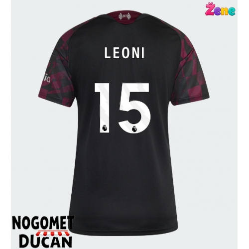 Liverpool Giovanni Leoni #15 Rezervni Dres Ženska 2026-27 Kratak Rukav Liverpool Giovanni Leoni #15 Rezervni Dres Ženska 2026-27 Kratak Rukav