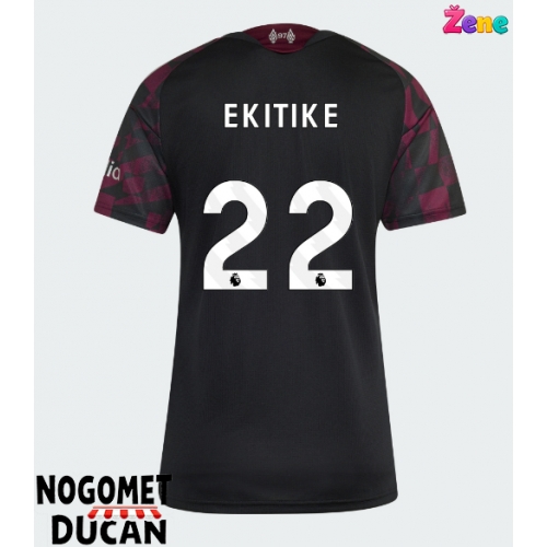 Liverpool Hugo Ekitike #22 Rezervni Dres Ženska 2026-27 Kratak Rukav Liverpool Hugo Ekitike #22 Rezervni Dres Ženska 2026-27 Kratak Rukav