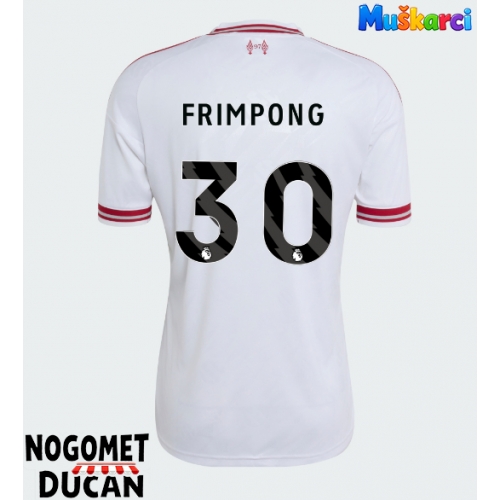 Liverpool Jeremie Frimpong #30 Gostujuci Dres 2026-27 Kratak Rukav Liverpool Jeremie Frimpong #30 Gostujuci Dres 2026-27 Kratak Rukav