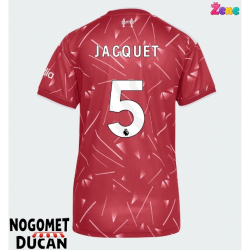 Liverpool Jeremy Jacquet #5 Domaci Dres Ženska 2026-27 Kratak Rukav Liverpool Jeremy Jacquet #5 Domaci Dres Ženska 2026-27 Kratak Rukav
