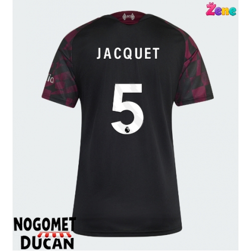 Liverpool Jeremy Jacquet #5 Rezervni Dres Ženska 2026-27 Kratak Rukav Liverpool Jeremy Jacquet #5 Rezervni Dres Ženska 2026-27 Kratak Rukav