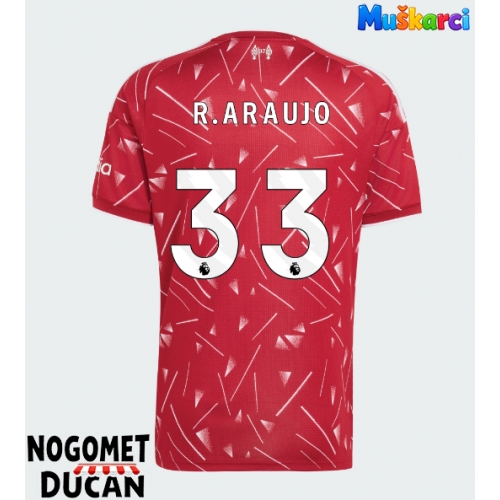 Liverpool Ronald Araujo #33 Domaci Dres 2026-27 Kratak Rukav Liverpool Ronald Araujo #33 Domaci Dres 2026-27 Kratak Rukav