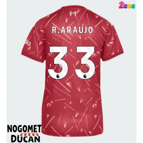 Liverpool Ronald Araujo #33 Domaci Dres Ženska 2026-27 Kratak Rukav Liverpool Ronald Araujo #33 Domaci Dres Ženska 2026-27 Kratak Rukav