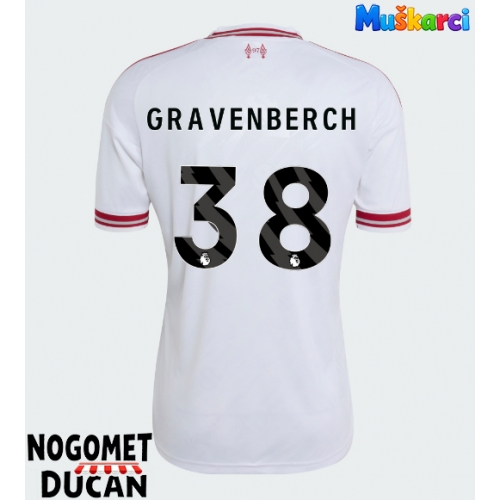 Liverpool Ryan Gravenberch #38 Gostujuci Dres 2026-27 Kratak Rukav Liverpool Ryan Gravenberch #38 Gostujuci Dres 2026-27 Kratak Rukav