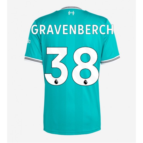 Liverpool Ryan Gravenberch #38 Rezervni Dres 2025-26 Kratak Rukav Liverpool Ryan Gravenberch #38 Rezervni Dres 2025-26 Kratak Rukav