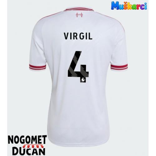 Liverpool Virgil van Dijk #4 Gostujuci Dres 2026-27 Kratak Rukav Liverpool Virgil van Dijk #4 Gostujuci Dres 2026-27 Kratak Rukav