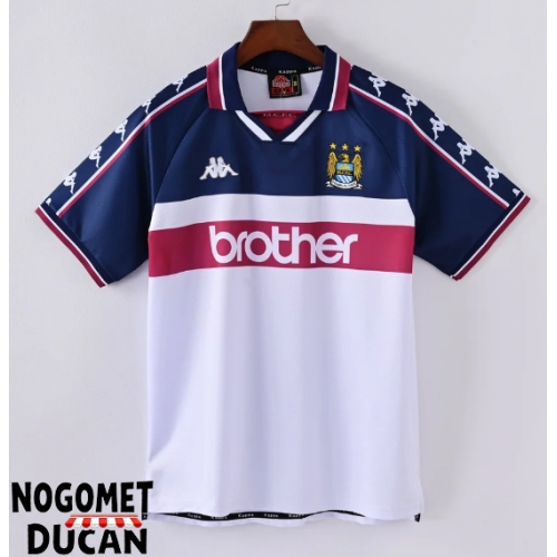 Manchester City 1997-1998 Retro Gostujuci Dres Kratak Rukav Manchester City 1997-1998 Retro Gostujuci Dres Kratak Rukav