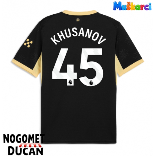 Manchester City Abdukodir Khusanov #45 Gostujuci Dres 2026-27 Kratak Rukav Manchester City Abdukodir Khusanov #45 Gostujuci Dres 2026-27 Kratak Rukav