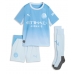 Manchester City Antoine Semenyo #42 Domaci Dres za djecu 2026-27 Kratak Rukav (+ Kratke hlače)