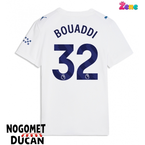 Manchester City Ayyoub Bouaddi #32 Rezervni Dres Ženska 2026-27 Kratak Rukav Manchester City Ayyoub Bouaddi #32 Rezervni Dres Ženska 2026-27 Kratak Rukav
