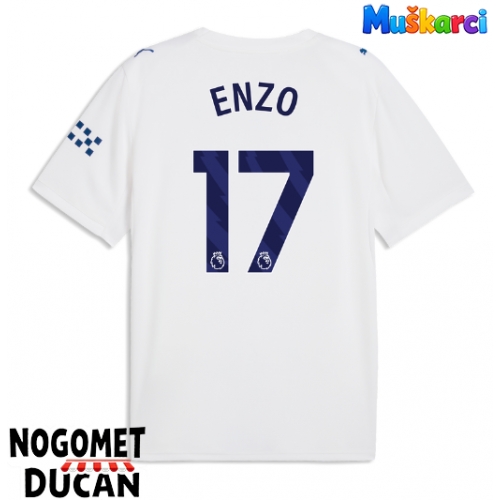 Manchester City Enzo Fernandez #17 Rezervni Dres 2026-27 Kratak Rukav Manchester City Enzo Fernandez #17 Rezervni Dres 2026-27 Kratak Rukav