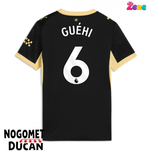 Manchester City Marc Guehi #6 Gostujuci Dres Ženska 2026-27 Kratak Rukav Manchester City Marc Guehi #6 Gostujuci Dres Ženska 2026-27 Kratak Rukav
