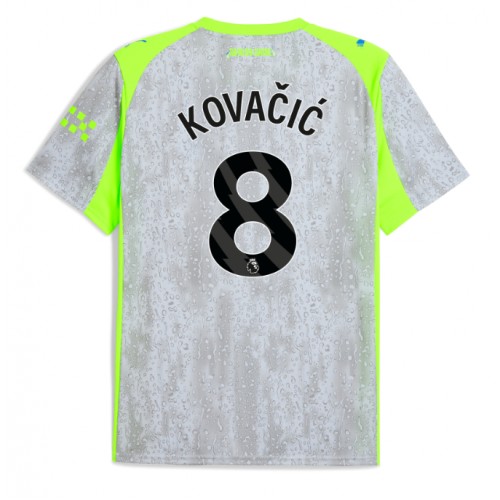 Manchester City Mateo Kovacic #8 Rezervni Dres 2025-26 Kratak Rukav Manchester City Mateo Kovacic #8 Rezervni Dres 2025-26 Kratak Rukav