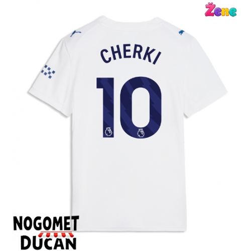 Manchester City Rayan Cherki #10 Rezervni Dres Ženska 2026-27 Kratak Rukav Manchester City Rayan Cherki #10 Rezervni Dres Ženska 2026-27 Kratak Rukav