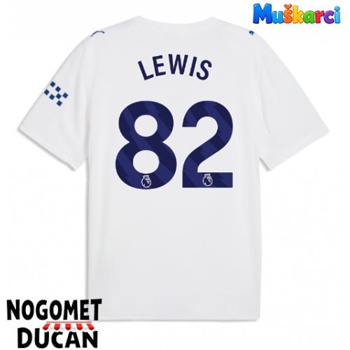 Manchester City Rico Lewis #82 Rezervni Dres 2026-27 Kratak Rukav Manchester City Rico Lewis #82 Rezervni Dres 2026-27 Kratak Rukav