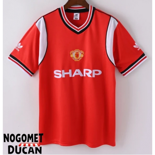 Manchester United 1984-1985 Retro Domaci Dres Kratak Rukav Manchester United 1984-1985 Retro Domaci Dres Kratak Rukav