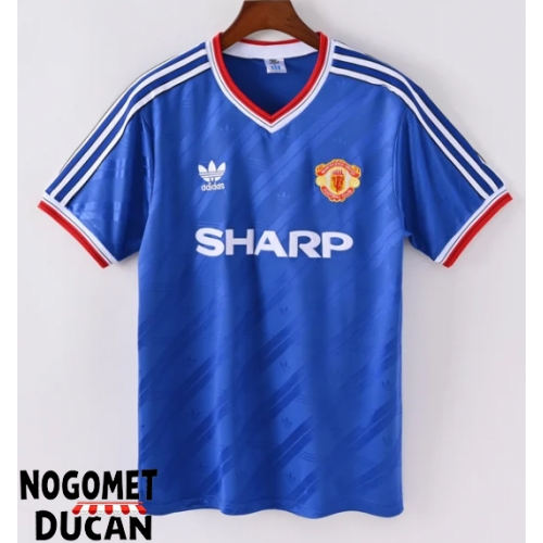 Manchester United 1986 Retro Gostujuci Dres Kratak Rukav Manchester United 1986 Retro Gostujuci Dres Kratak Rukav