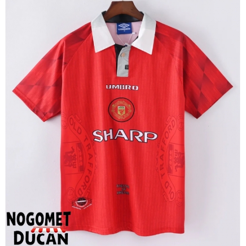 Manchester United 1996-1997 Retro Domaci Dres Kratak Rukav Manchester United 1996-1997 Retro Domaci Dres Kratak Rukav