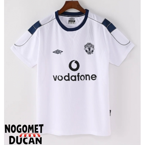 Manchester United 2000-2001 Retro Gostujuci Dres Kratak Rukav Manchester United 2000-2001 Retro Gostujuci Dres Kratak Rukav