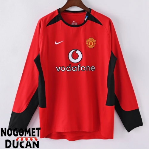 Manchester United 2002-2003 Retro Domaci Dres Dugi Rukav Manchester United 2002-2003 Retro Domaci Dres Dugi Rukav