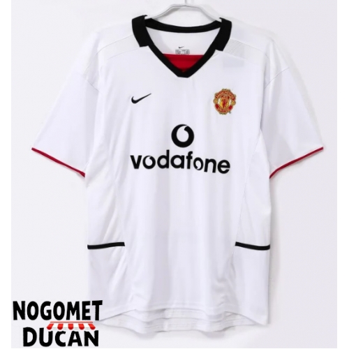 Manchester United 2002-2003 Retro Gostujuci Dres Kratak Rukav Manchester United 2002-2003 Retro Gostujuci Dres Kratak Rukav
