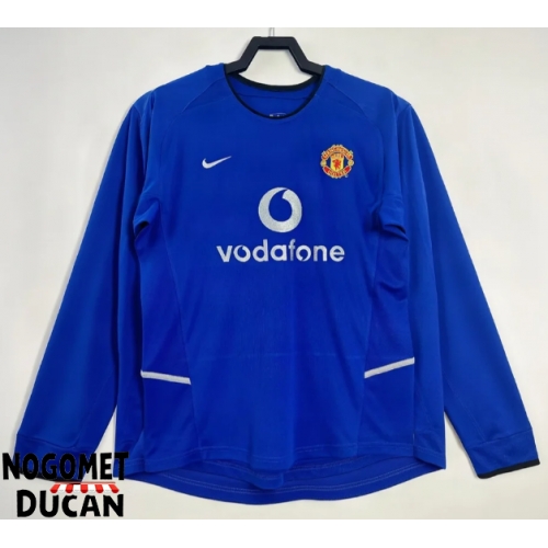 Manchester United 2002-2003 Retro Rezervni Dres Dugi Rukav Manchester United 2002-2003 Retro Rezervni Dres Dugi Rukav