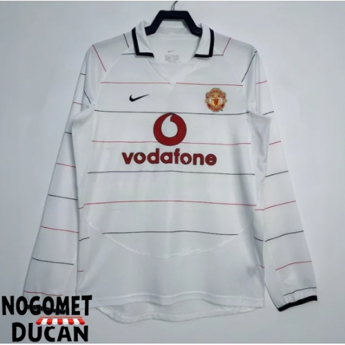 Manchester United 2003-2004 Retro Rezervni Dres Dugi Rukav Manchester United 2003-2004 Retro Rezervni Dres Dugi Rukav