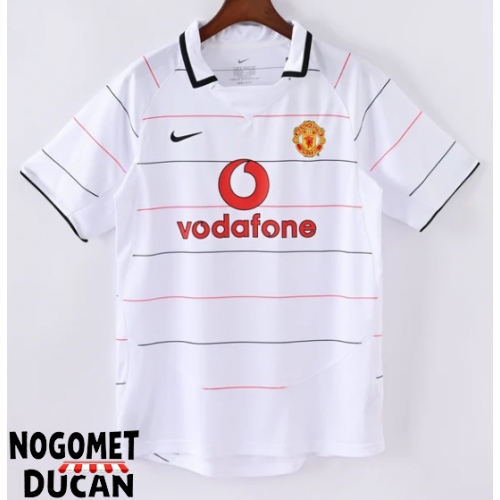 Manchester United 2003-2004 Retro Rezervni Dres Kratak Rukav Manchester United 2003-2004 Retro Rezervni Dres Kratak Rukav