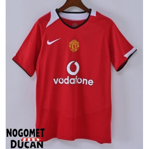 Manchester United 2004-2006 Retro Domaci Dres Kratak Rukav Manchester United 2004-2006 Retro Domaci Dres Kratak Rukav