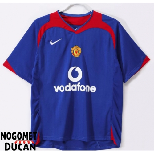 Manchester United 2005-2006 Retro Gostujuci Dres Kratak Rukav Manchester United 2005-2006 Retro Gostujuci Dres Kratak Rukav
