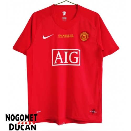 Manchester United 2007-2008 Champions League Retro Domaci Dres Kratak Rukav Manchester United 2007-2008 Champions League Retro Domaci Dres Kratak Rukav