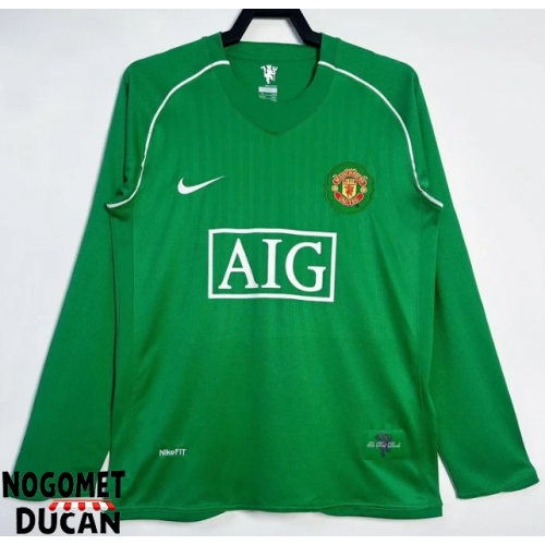 Manchester United 2007-2008 Golman Retro Gostujuci Dres Dugi Rukav Manchester United 2007-2008 Golman Retro Gostujuci Dres Dugi Rukav