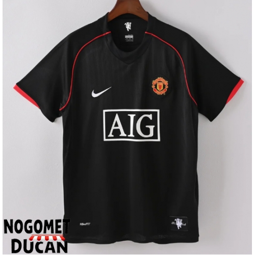 Manchester United 2007-2008 Retro Gostujuci Dres Kratak Rukav Manchester United 2007-2008 Retro Gostujuci Dres Kratak Rukav