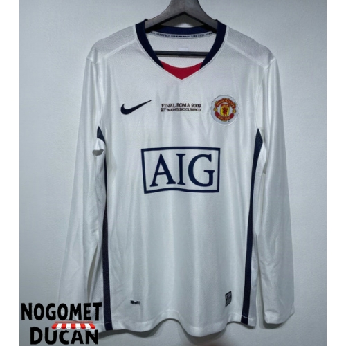 Manchester United 2008-2009 Retro Gostujuci Dres Dugi Rukav Manchester United 2008-2009 Retro Gostujuci Dres Dugi Rukav