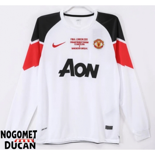 Manchester United 2010-2011 Retro Gostujuci Dres Dugi Rukav Manchester United 2010-2011 Retro Gostujuci Dres Dugi Rukav