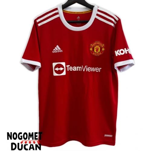 Manchester United 2021-2022 Retro Domaci Dres Kratak Rukav Manchester United 2021-2022 Retro Domaci Dres Kratak Rukav