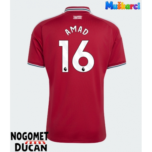 Manchester United Amad Diallo #16 Domaci Dres 2026-27 Kratak Rukav Manchester United Amad Diallo #16 Domaci Dres 2026-27 Kratak Rukav
