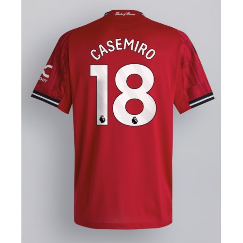 Manchester United Casemiro #18 Domaci Dres 2025-26 Kratak Rukav Manchester United Casemiro #18 Domaci Dres 2025-26 Kratak Rukav