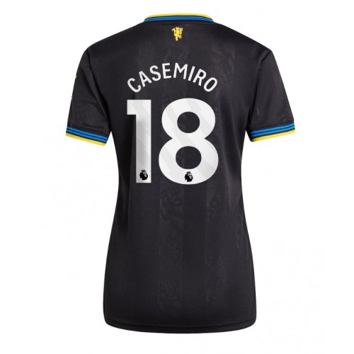 Manchester United Casemiro #18 Rezervni Dres Ženska 2025-26 Kratak Rukav Manchester United Casemiro #18 Rezervni Dres Ženska 2025-26 Kratak Rukav