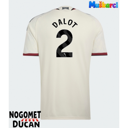 Manchester United Diogo Dalot #2 Rezervni Dres 2026-27 Kratak Rukav Manchester United Diogo Dalot #2 Rezervni Dres 2026-27 Kratak Rukav