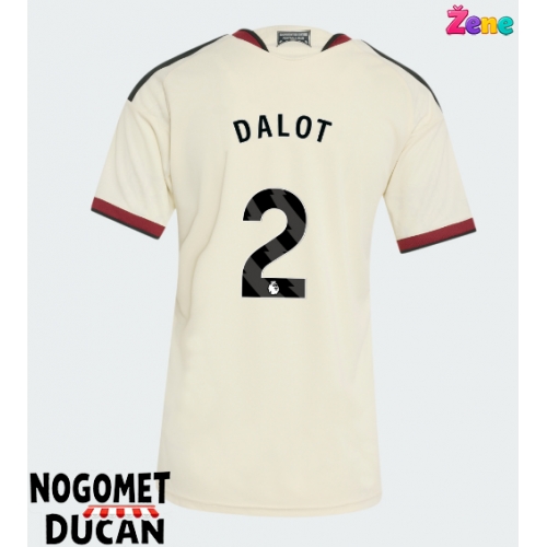 Manchester United Diogo Dalot #2 Rezervni Dres Ženska 2026-27 Kratak Rukav Manchester United Diogo Dalot #2 Rezervni Dres Ženska 2026-27 Kratak Rukav