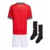 Manchester United Domaci Dres za djecu 2025-26 Kratak Rukav (+ Kratke hlače)