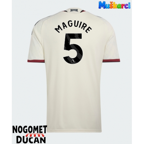 Manchester United Harry Maguire #5 Rezervni Dres 2026-27 Kratak Rukav Manchester United Harry Maguire #5 Rezervni Dres 2026-27 Kratak Rukav