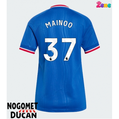Manchester United Kobbie Mainoo #37 Gostujuci Dres Ženska 2026-27 Kratak Rukav Manchester United Kobbie Mainoo #37 Gostujuci Dres Ženska 2026-27 Kratak Rukav