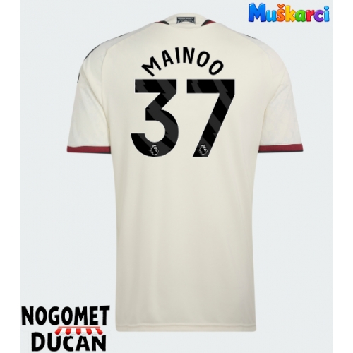 Manchester United Kobbie Mainoo #37 Rezervni Dres 2026-27 Kratak Rukav Manchester United Kobbie Mainoo #37 Rezervni Dres 2026-27 Kratak Rukav
