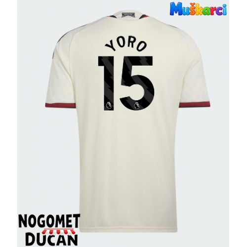 Manchester United Leny Yoro #15 Rezervni Dres 2026-27 Kratak Rukav Manchester United Leny Yoro #15 Rezervni Dres 2026-27 Kratak Rukav