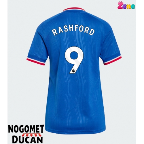 Manchester United Marcus Rashford #9 Gostujuci Dres Ženska 2026-27 Kratak Rukav Manchester United Marcus Rashford #9 Gostujuci Dres Ženska 2026-27 Kratak Rukav