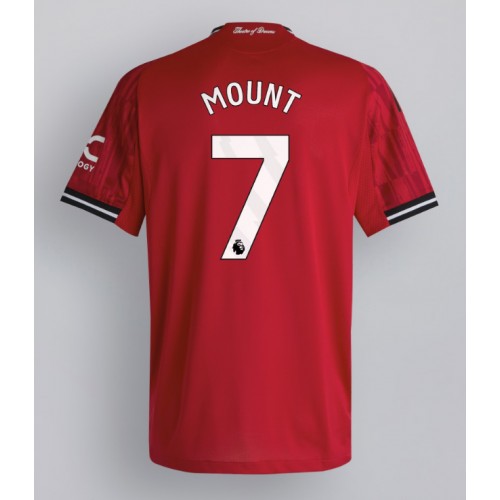 Manchester United Mason Mount #7 Domaci Dres 2025-26 Kratak Rukav Manchester United Mason Mount #7 Domaci Dres 2025-26 Kratak Rukav